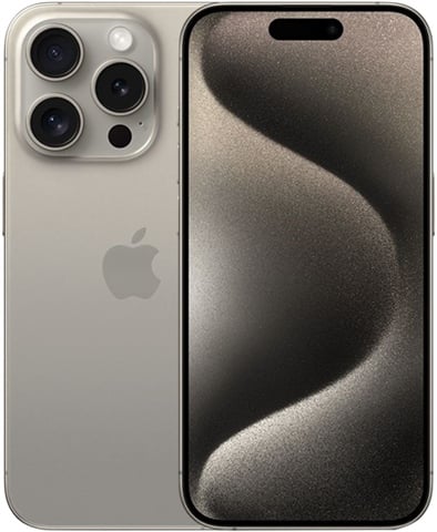 Apple iPhone 15 Pro ナチュラルチタニウム256GB Apple iPhone 15 Pro 256GB Natural Titanium, Unlocked B - CeX (UK